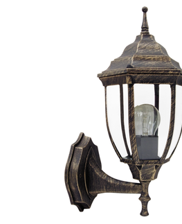 Zahradní lampy Rabalux Rabalux 8452 - Venkovní nástěnné svítidlo NIZZA 1xE27/60W/230V 
