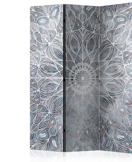 Paravány Paraván Blurred Mandala Dekorhome 135x172 cm (3-dílný)