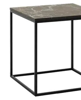 Konferenční stoly Adore Furniture Konferenční stolek 52x50 cm černá 