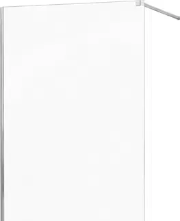 Sprchové zástěny MEXEN/S KIOTO Sprchová zástěna WALK-IN 80x200 cm 8 mm, chrom, transparent 800-080-101-01-00
