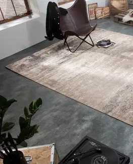Koberce LuxD Designový koberec Rowan 350 x 240 cm šedo-béžový