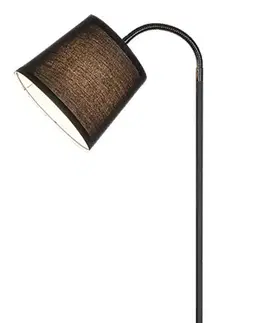 Moderní stojací lampy Rabalux stojací lampa Godric E27 1x MAX 25W černá 6640