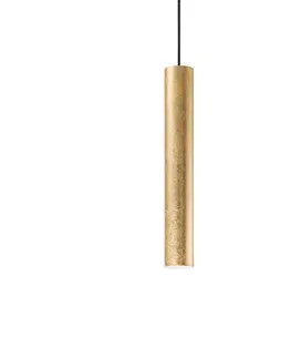 Moderní závěsná svítidla Závěsné svítidlo Ideal Lux Look SP1 Small oro 141817 malé zlaté