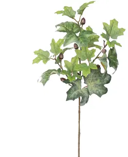 Květiny Podzimní dekorační větvička Javor, 62 cm