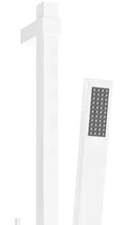 Sprchy a sprchové panely Posuvný sprchový set MEXEN DQ00 bílý