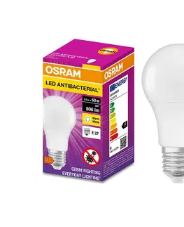 LED osvětlení Osram LED Antibakteriální žárovka A60 E27/8,5W/230V 2700K - Osram 