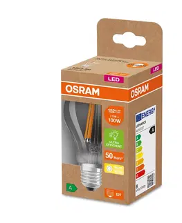 LED žárovky OSRAM OSRAM LED žárovka E27 A60 7,2W 1 521lm 3 000K čirá