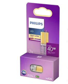 LED osvětlení Philips SADA 2x LED Žárovka Philips G9/3,5W/230V 2700K 