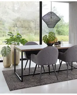 Jídelní stoly Furniria Designový jídelní stůl Clarissa 90 x 180 cm