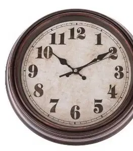 Hodiny Nástěnné hodiny Rustik, pr. 30,5 cm, plast