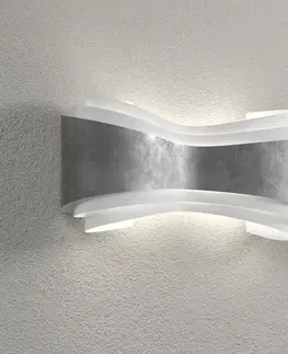 Nástěnná svítidla Selène Ionica - nástěnné svítidlo LED se stříbrnými listy