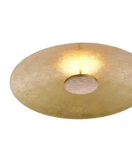 Designová stropní svítidla PAUL NEUHAUS LED stropní svítidlo, imitace plátkového zlata, proti oslnění 3000K PN 8132-12