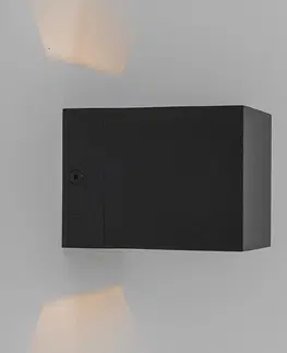 Nastenna svitidla Sada 4 moderních nástěnných svítidel černá - Transfer