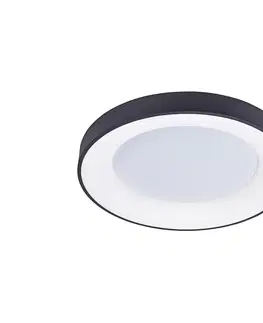 Svítidla Azzardo Azzardo  - LED Stmívatelné stropní svítidlo SANTANA LED/80W/230V černá +DO 