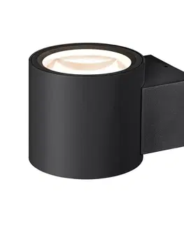 LED nástěnná svítidla BIG WHITE (SLV) OCULUS WL PHASE nástěnné přisazené svítidlo černé 8,5 W 570 lm 2000–3000 K CRI90 100d stmívatelné 1006307