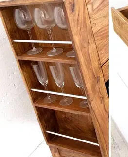 Komody, skříňky, vitríny a regály LuxD Barová skříňka Timber
