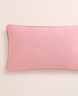Dekorační povlaky na polštáře Elegantní povlak na polštář v tmavě růžové barvě 30 x 50 cm