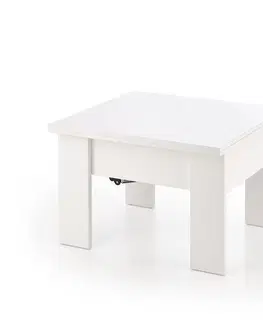 Konferenční stolky Konferenční stolek SERAFIN Halmar Bílá