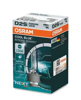 Autožárovky OSRAM XENARC COOL BLUE INTENSE Next Gen D2S 66240CBN, 35W, P32d-2