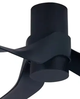 Stropní ventilátory se světlem Beacon Lighting Stropní ventilátor Nautica LED, černý
