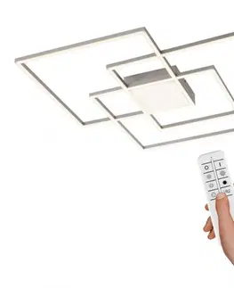 LED stropní svítidla LEUCHTEN DIREKT is JUST LIGHT Stropní svítidlo, ocel, dálkový ovladač, stmívatelné, do interiéru 2700-5000K