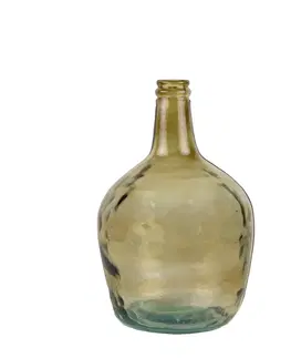 Dekorativní vázy Jantarová skleněná váza z recyklovaného skla 4L - Ø19*31cm Mars & More AGGGFT4