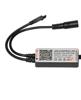 LED pásky 12V Ecolite LED pásek WiFi set RGB vč.RC, 58xSMD/m, 9.6W/m, IP20 DX-SMD5050-RGBW/5M/TUYA
