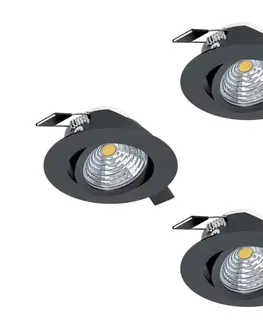 Svítidla Eglo Eglo 900747 - SADA 3x LED Stmívatelné podhledové svítidlo SALICETO LED/6W/230V 