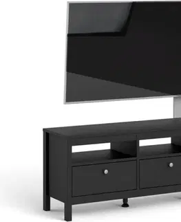 TV stolky Tvilum TV stolek DRILL 151 cm černý