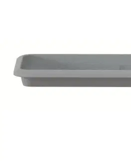 Květináče a truhlíky Prosperplast Miska pod truhlík UNIVERSAL šedý kámen, varianta 56,7 cm