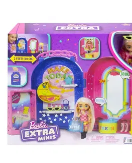 Hračky panenky MATTEL - Barbie Extra Minis Butik S Módou