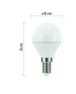 LED žárovky EMOS LED žárovka Classic Mini Globe 6W E14 studená bílá 1525731101