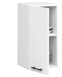 Kuchyňské dolní skříňky Ak furniture Kuchyňská skříňka Olivie W 30 cm - bílá závěsná