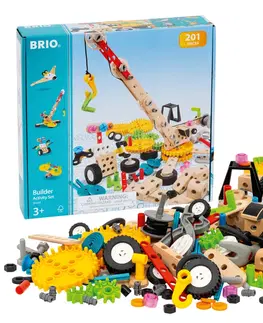 Hračky stavebnice BRIO - Builder - sada pro kutily 201 ks