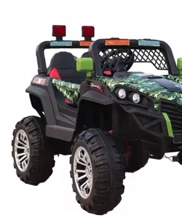 Hračky Jedinečné dětské akumulátorové autíčko JEEP zelená