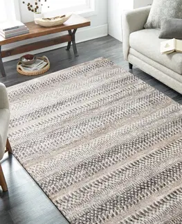 Moderní koberce Kvalitní koberec s abstraktním vzorem v přírodních odstínech Šířka: 240 cm | Délka: 330 cm