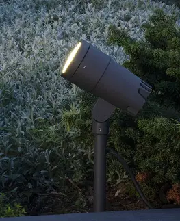 Zemní svítidlo s bodcem Konstsmide LED reflektor se zemním hrotem Andria 230 V, 9 W