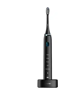 Elektrické zubní kartáčky Concept ZK5001 sonický zubní kartáček s cestovním pouzdrem PERFECT SMILE, černá
