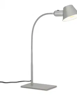 Lampy na noční stolek BRILONER Stolní lampa, 23 cm, 1x. E27, max. 10 W, matný chrom BRILO 7407-014
