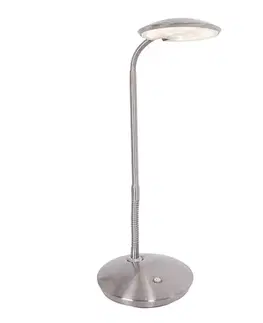 Stolní lampy kancelářské Steinhauer Zenith - stolní lampa LED se stmívačem, ocel