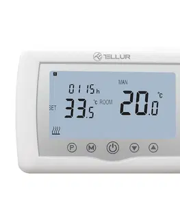 Domovní alarmy Tellur WiFi smart termostat, bílý