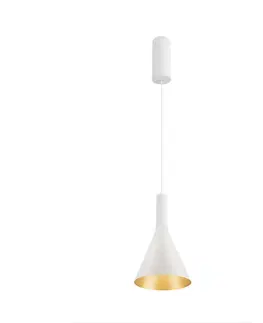 LED lustry a závěsná svítidla BIG WHITE (SLV) LALU závěsné svítidlo, Led Base, mix & match, 150 cm, 9,5 W, 3000 K, PHASE, bílá 1007519