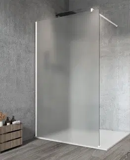 Sprchové zástěny GELCO VARIO WHITE jednodílná sprchová zástěna k instalaci ke stěně, matné sklo, 1300  GX1413GX1015