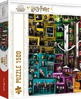 Hračky puzzle TREFL - Puzzle 1500 - Svět Harryho Pottera