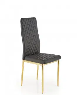 Jídelní sety Jídelní židle K501 Halmar Cappuccino