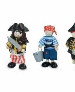 Dřevěné hračky Le Toy Van Postavičky piráti