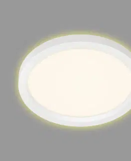 Stropní svítidla Briloner LED stropní světlo 7361, Ø 29 cm, bílá
