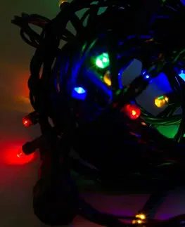 LED řetězy DecoLED Barevný světelný řetěz - 4 m