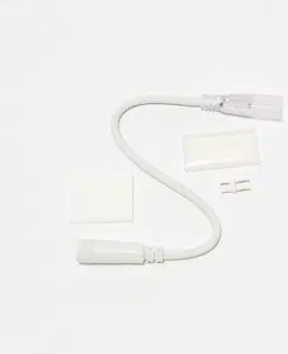 Příslušenství DecoLED Prodlužovací kabel pro dvoustranný LED Neon, IP67, 230V, 25 cm, bílý, samičí 2DN22