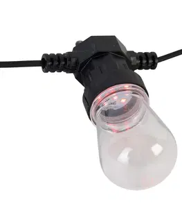 Venkovni osvetleni Ostnatý kabel LED 10 m ST45 světelné zdroje 10 světel s dálkovým ovládáním - Chill